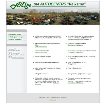Autocentrs Veiksme, SIA