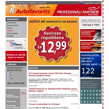 Autofavorīts, SIA