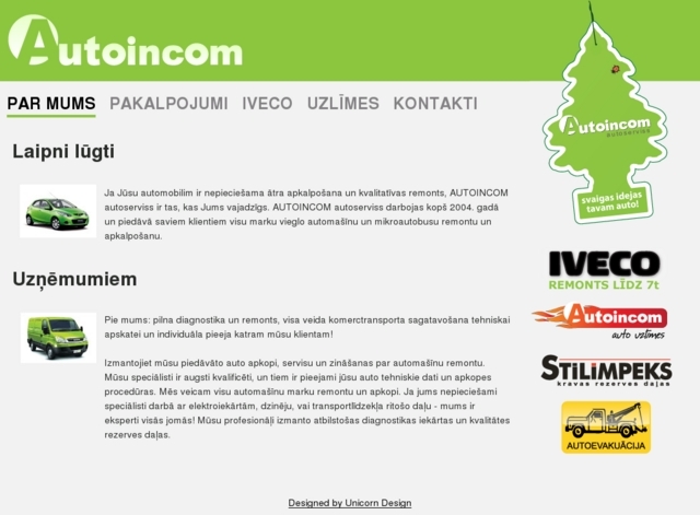 Autoincom, SIA