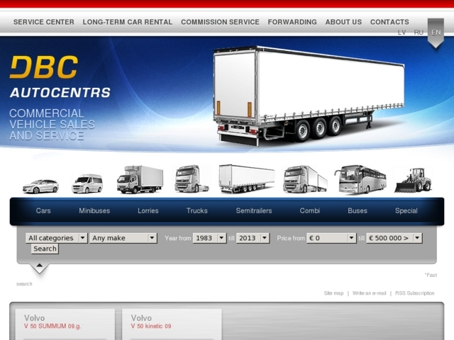 DBC Autocentrs, Daugavas biznesa centrs, SIA
