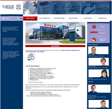 Rolis, BOSCH autoserviss, SIA